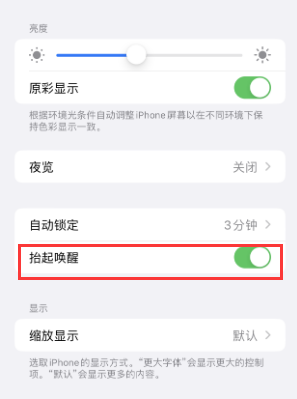 贡嘎苹果授权维修站分享iPhone轻点无法唤醒怎么办