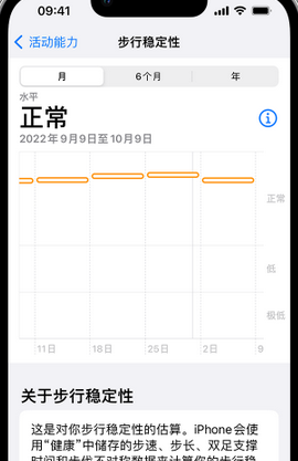 贡嘎iPhone手机维修如何在iPhone开启'步行稳定性通知'