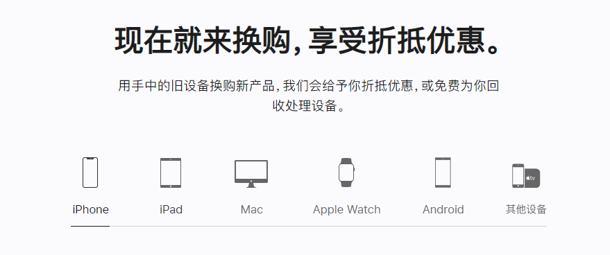 贡嘎苹果手机维修分享iPhone以旧换新的去处 